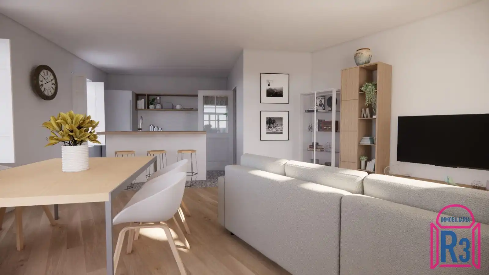 Sala de estar de Piso en venta en León Capital 