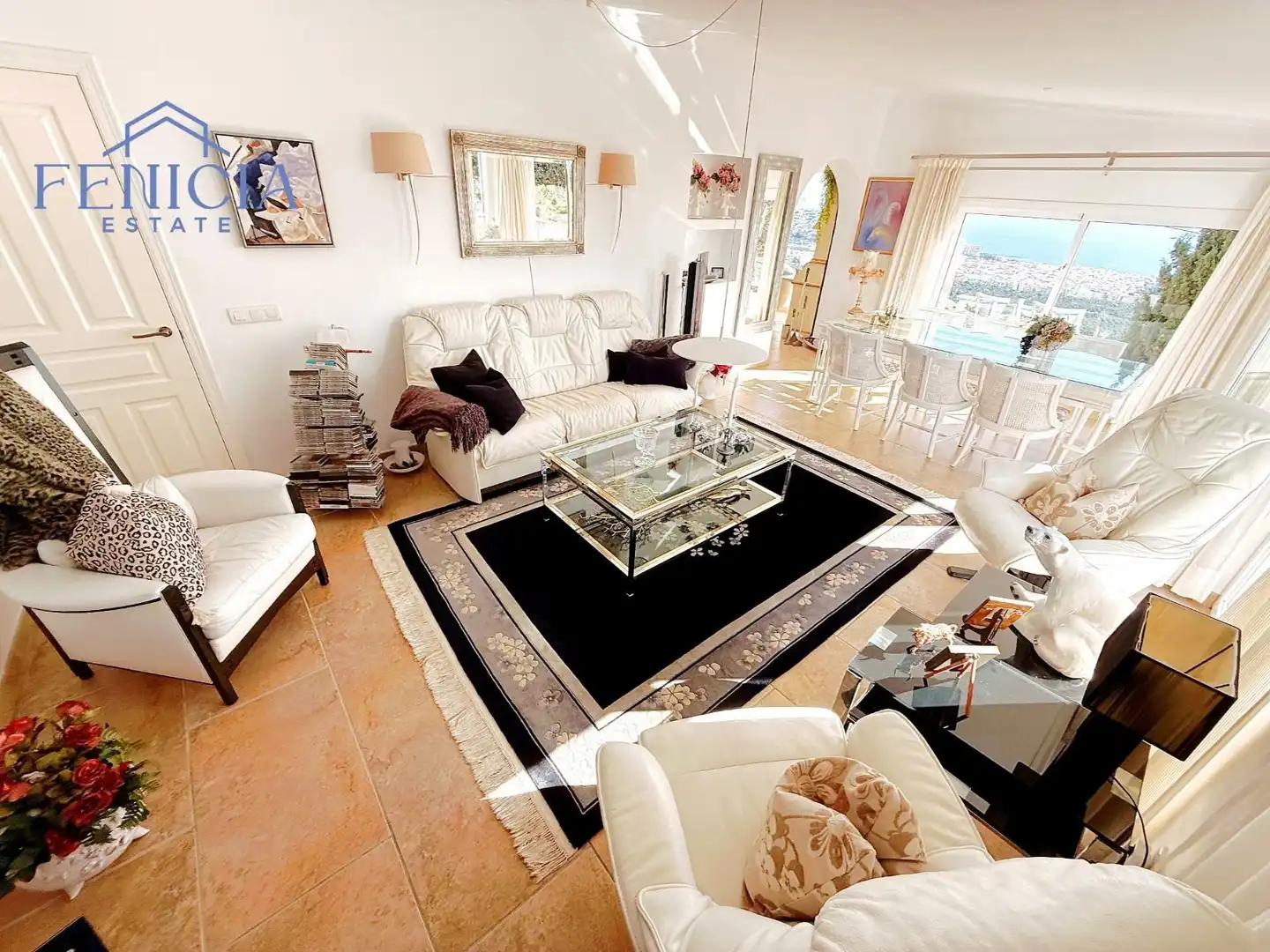Sala de estar de Casa o chalet en venta en Almuñécar con Aire acondicionado, Calefacción y Jardín privado