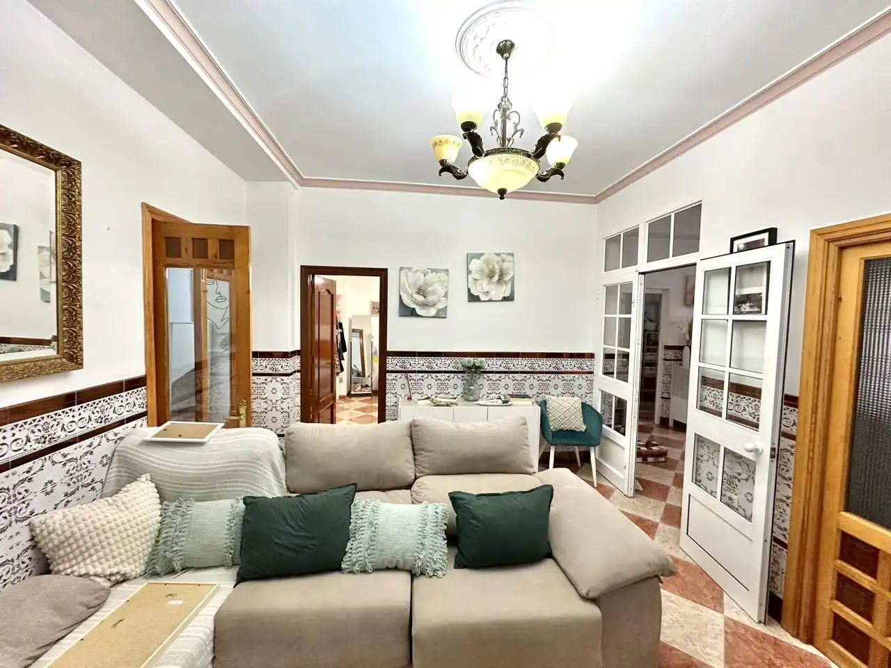 Living room of Ground floor for sale in Cuevas Bajas  with Private garden and Storage room