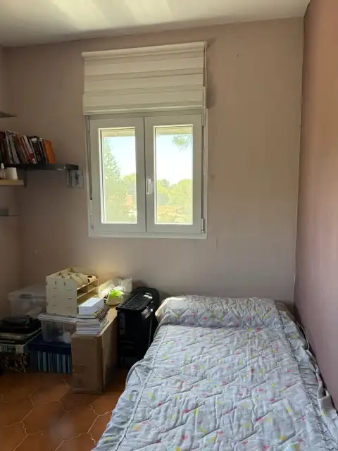 Schlafzimmer von Haus oder Chalet zum Verkauf in Els Hostalets de Pierola mit Klimaanlage, Heizung und Privatgarten