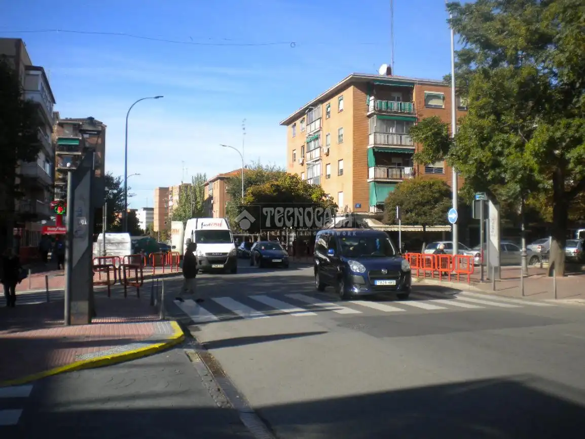Vista exterior de Garatge en venda en Móstoles
