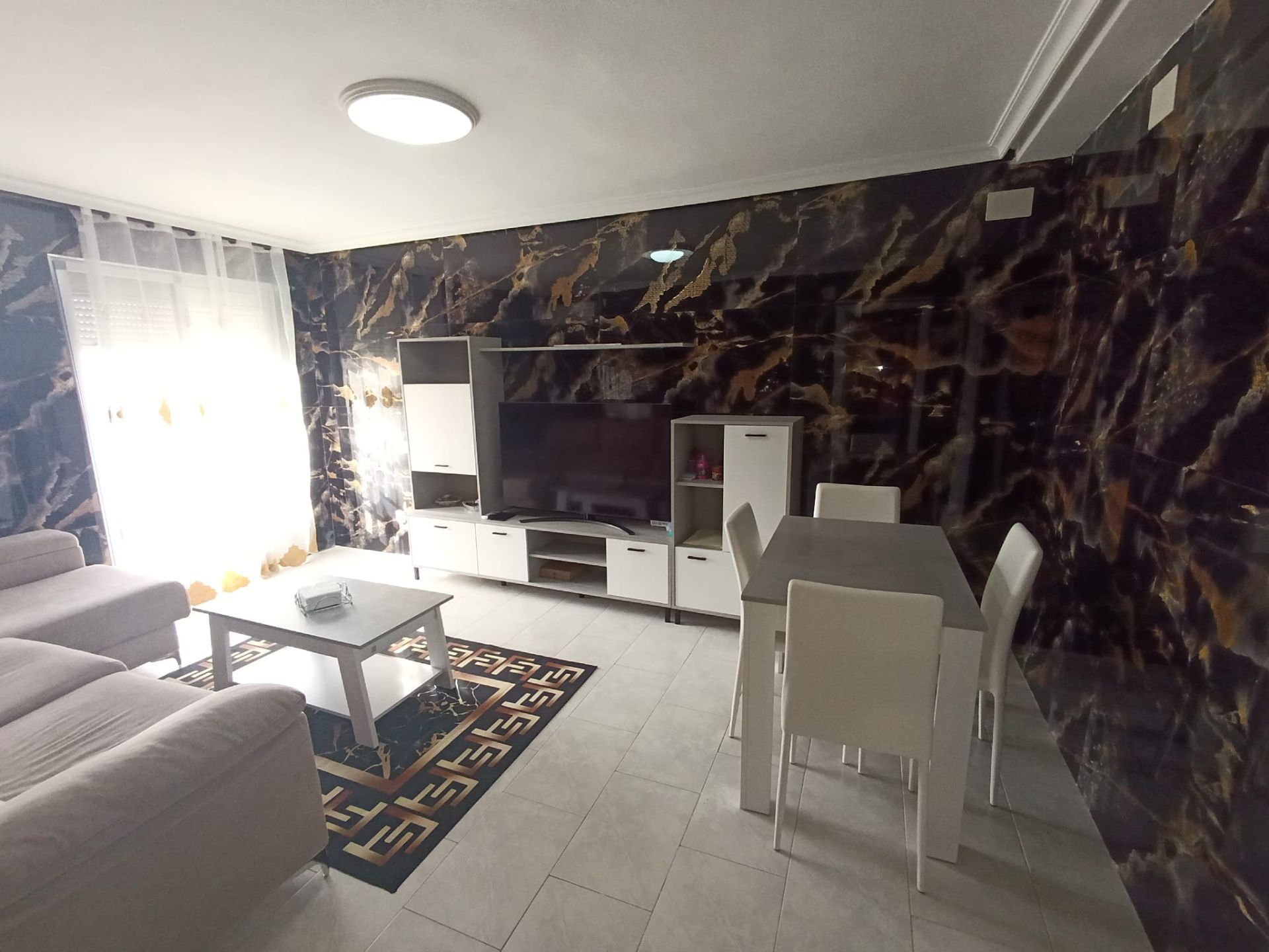 Sala d'estar de Pis en venda en Linares amb Aire condicionat i Calefacció