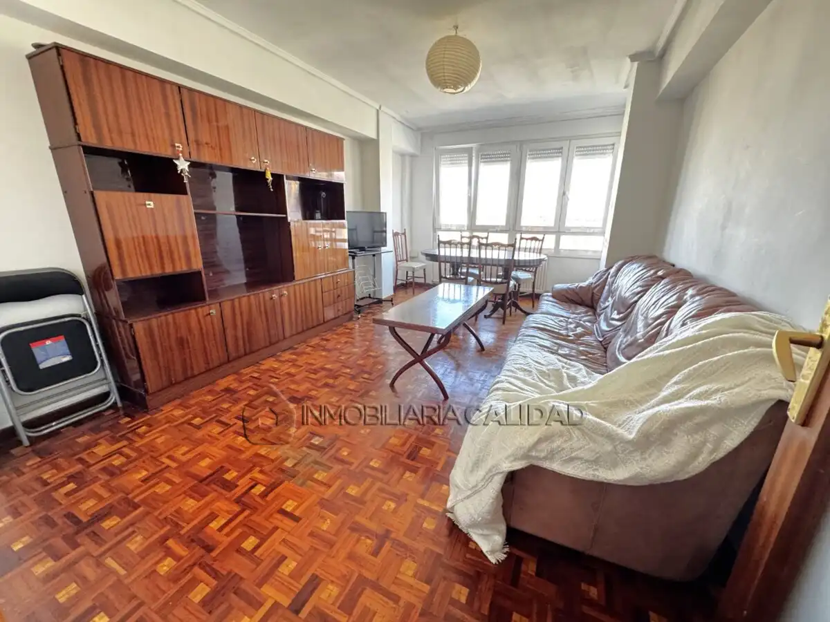 Living room of Flat for rent in Burgos  with Heating, Terrace and Furnished