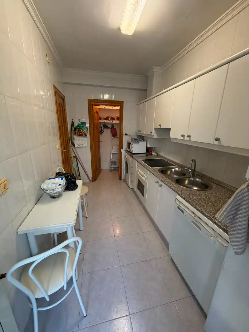 Kitchen of Flat for sale in Ávila  with Heating, Parquet flooring and Terrace