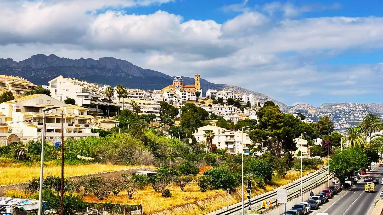 Mini appartamento con terrazza in vendita a Altea ciudad