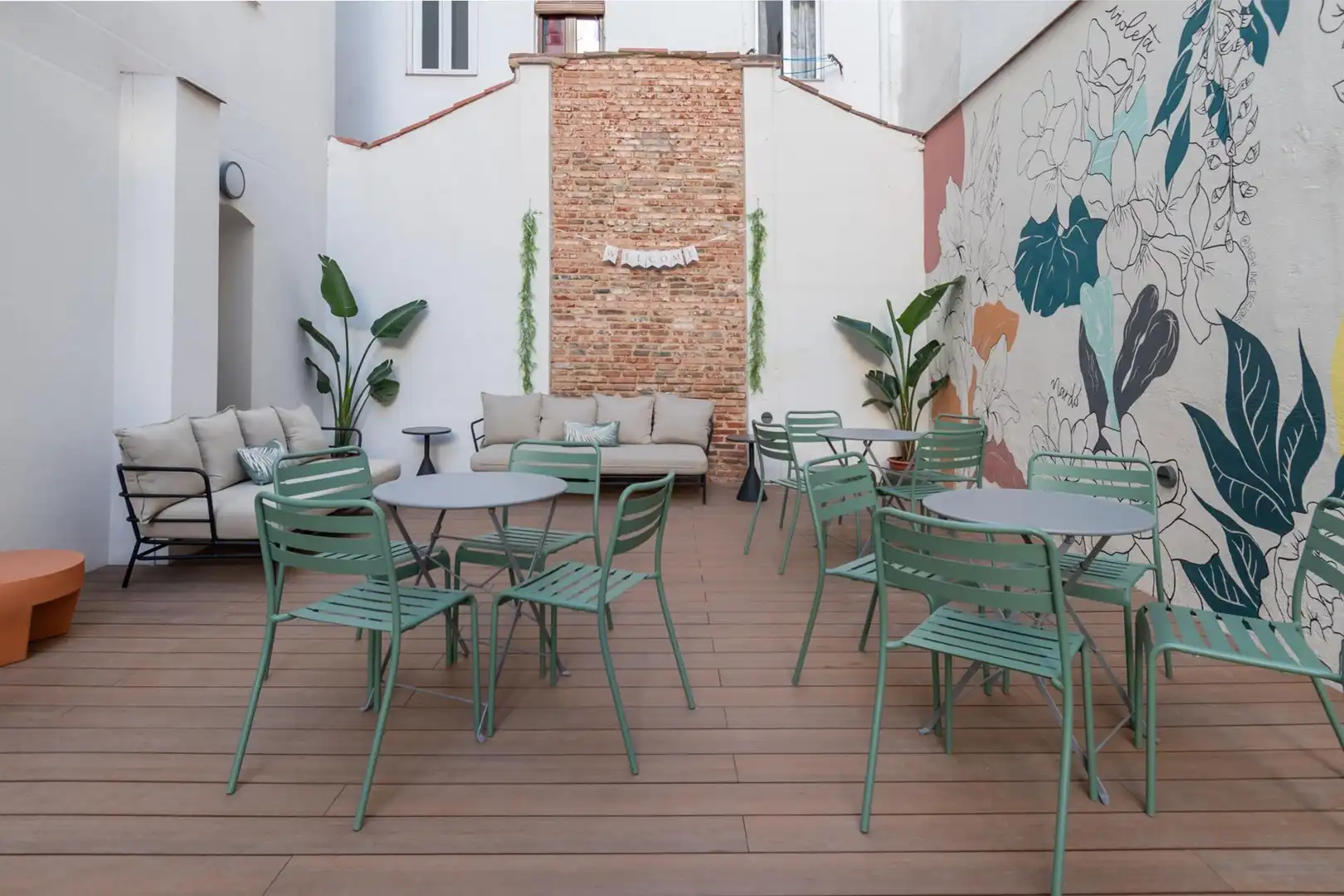 Terrasse von Wohnung zur Miete in Madrid mit Heizung, Terrasse und Möbliert