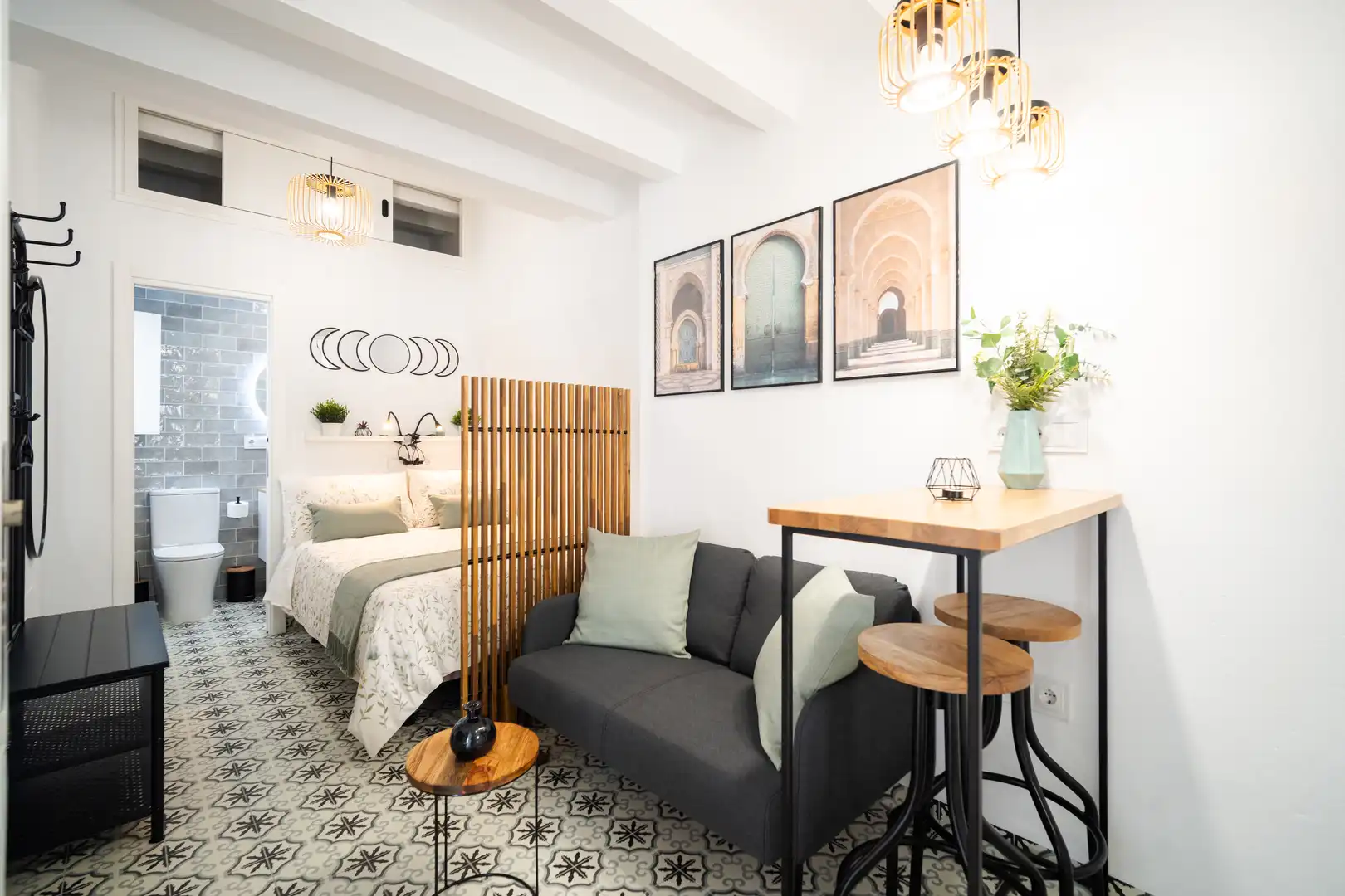 Schlafzimmer von Loft zum Verkauf in Vejer de la Frontera mit Möbliert