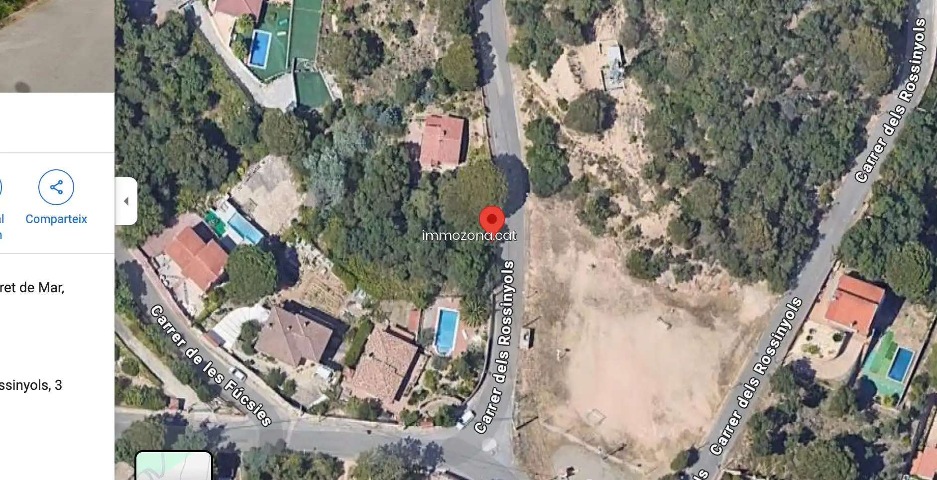 Residential land for sale in Calle Rossinyols