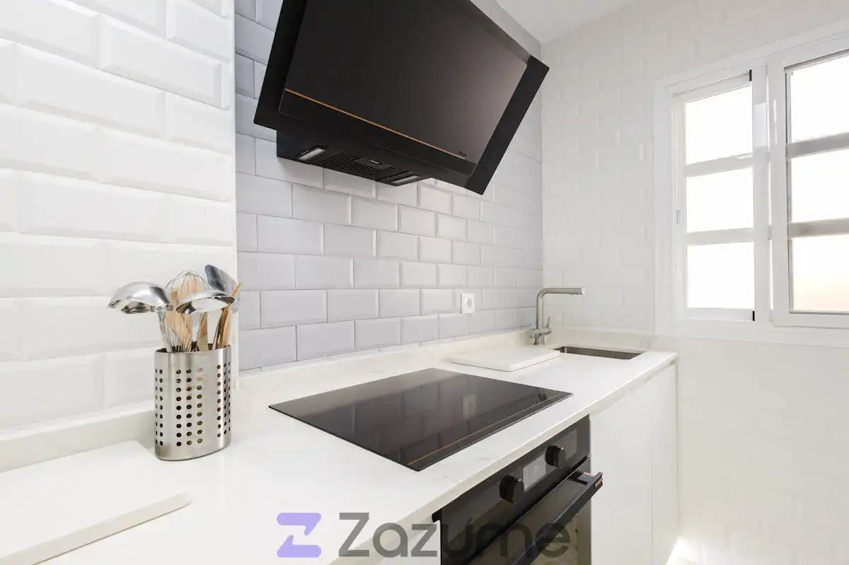 Cocina de Ático de alquiler en Vélez-Málaga con Aire acondicionado, Calefacción y Terraza