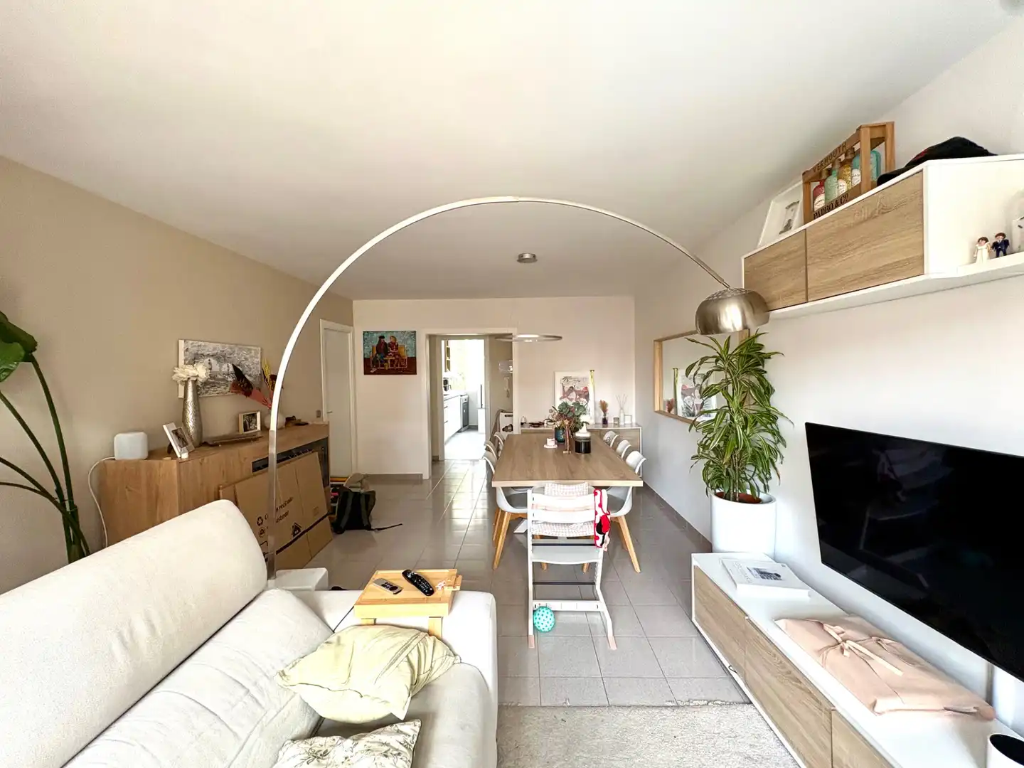 Sala de estar de Piso en venta en Vandellòs i l'Hospitalet de l'Infant con Aire acondicionado, Calefacción y Alarma