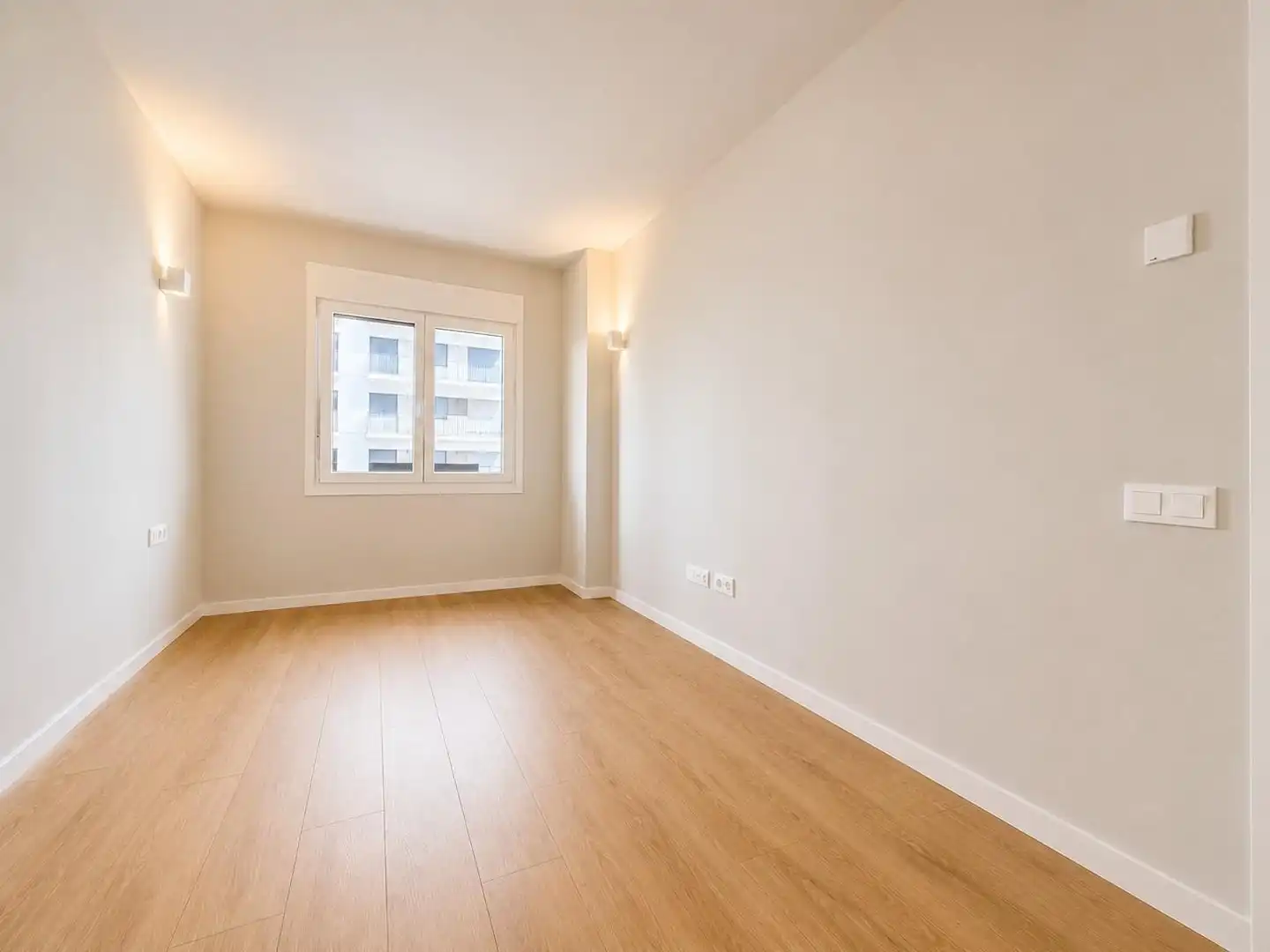 Schlafzimmer von Wohnung zur Miete in Terrassa mit Heizung, Parkett und Terrasse