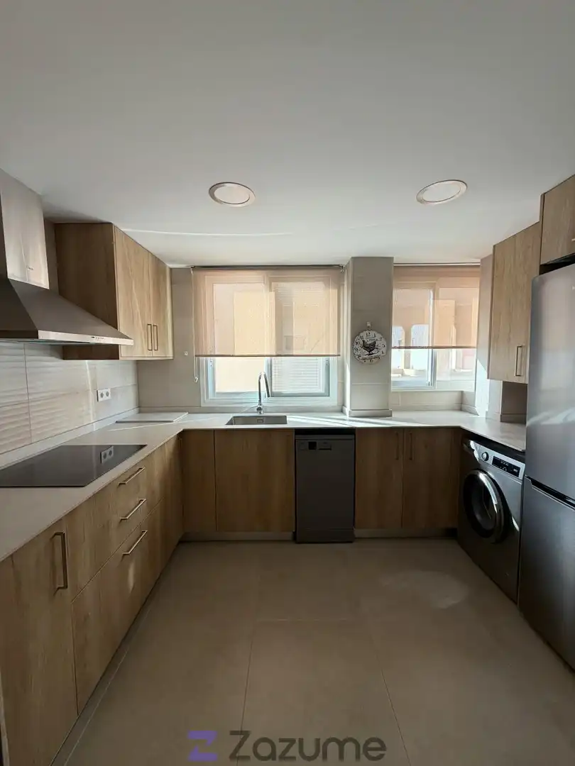 Kitchen of Flat for rent in Piles  with Air Conditioner, Heating and Furnished