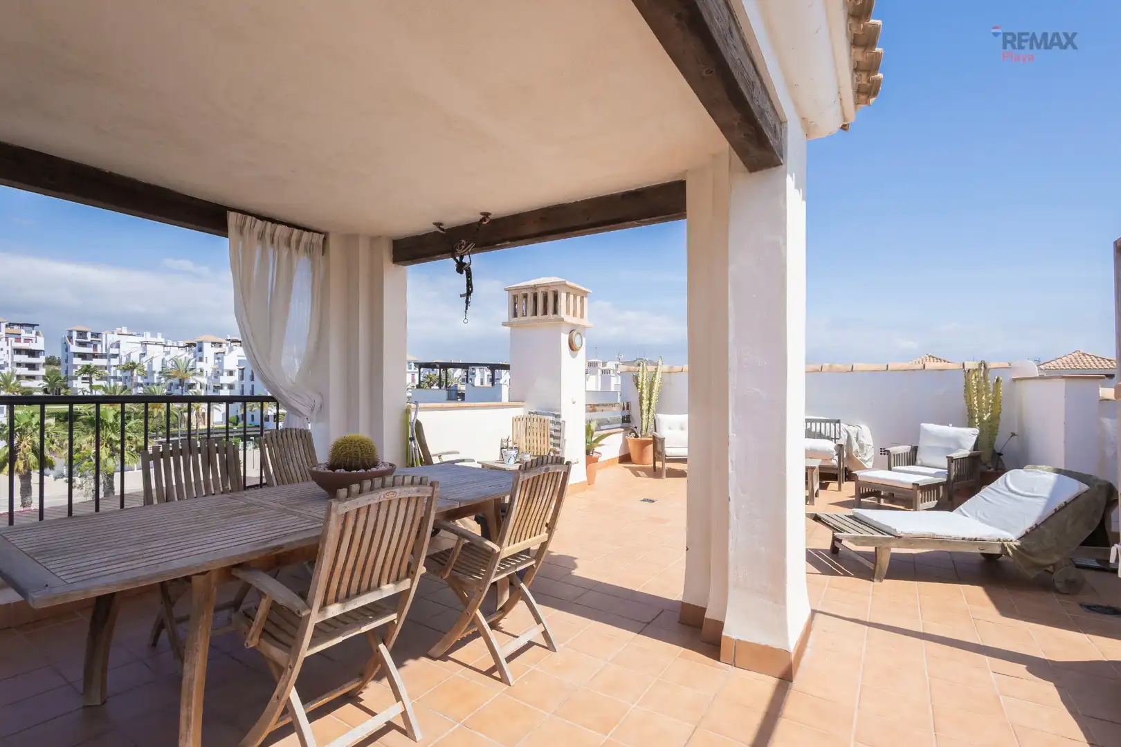 Terraza de Ático en venta en Vera con Aire acondicionado, Terraza y Piscina comunitaria