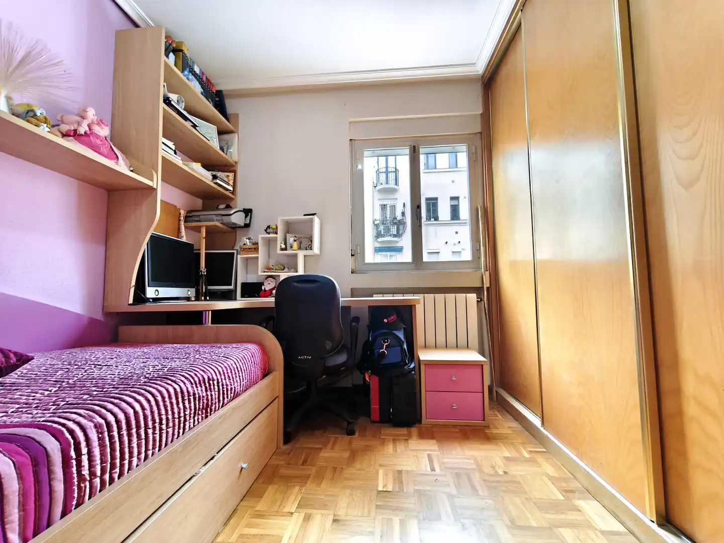 Bedroom of Flat for sale in  Logroño  with Heating and Terrace