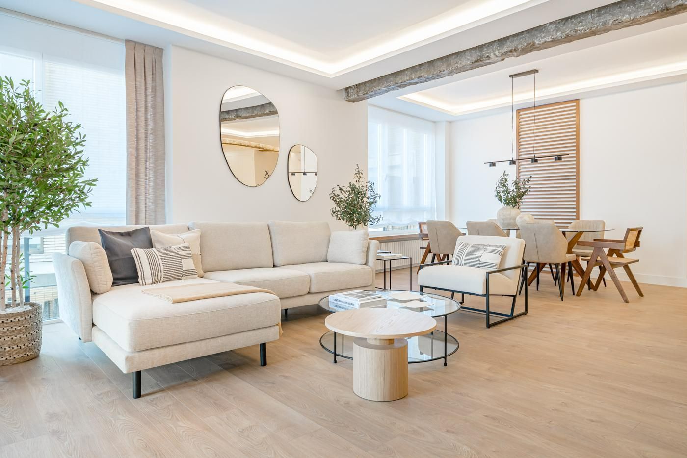 Living room of Flat for sale in  Madrid Capital  with Air Conditioner, Heating and Terrace
