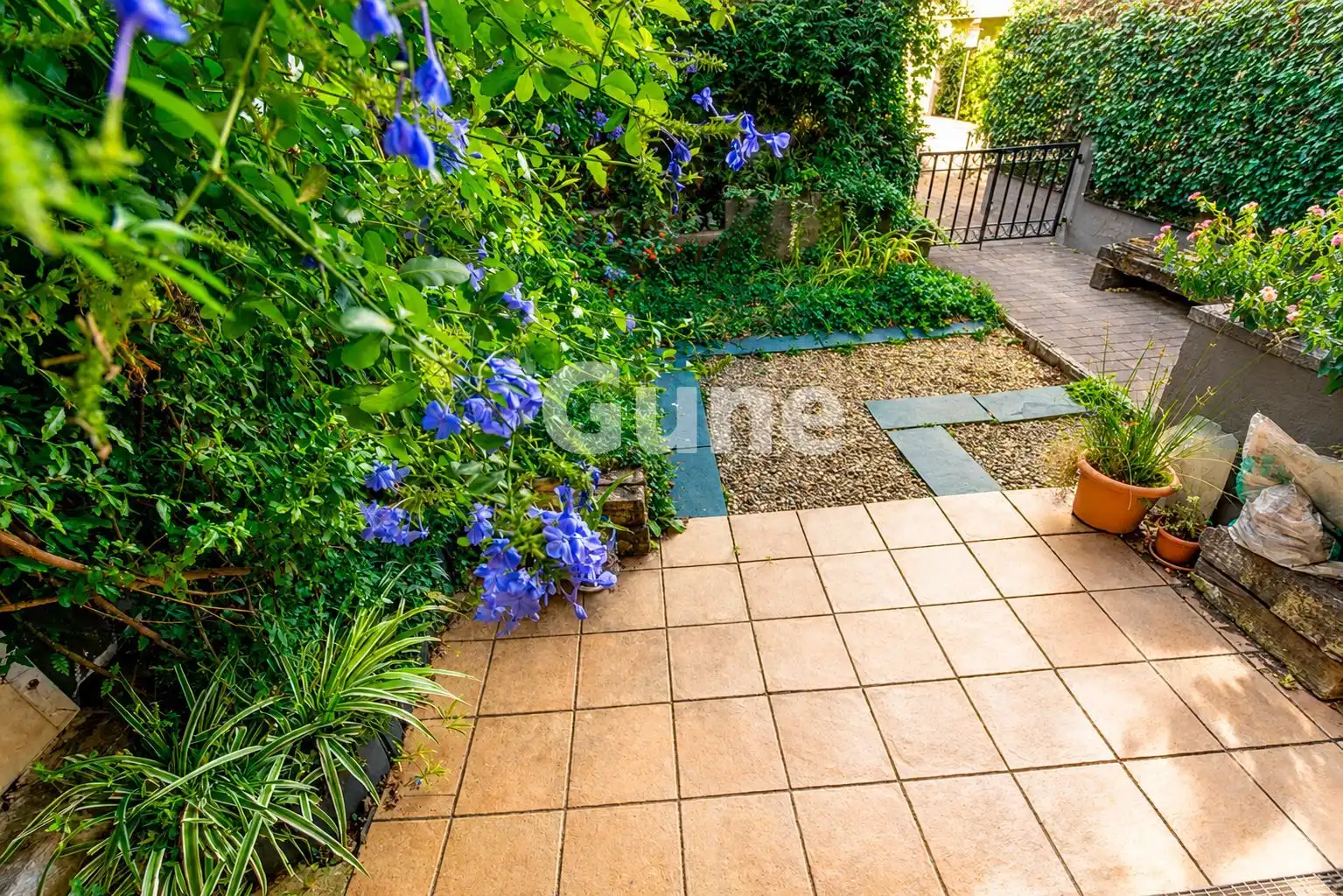 Terrassa de Casa adosada en venda en Ikaztegieta amb Calefacció, Jardí privat i Terrassa