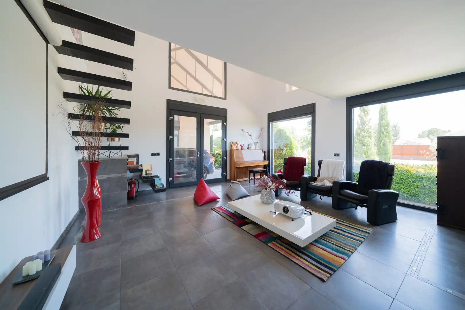 Sala de estar de Casa o chalet en venta en Valdetorres de Jarama con Aire acondicionado, Jardín privado y Terraza