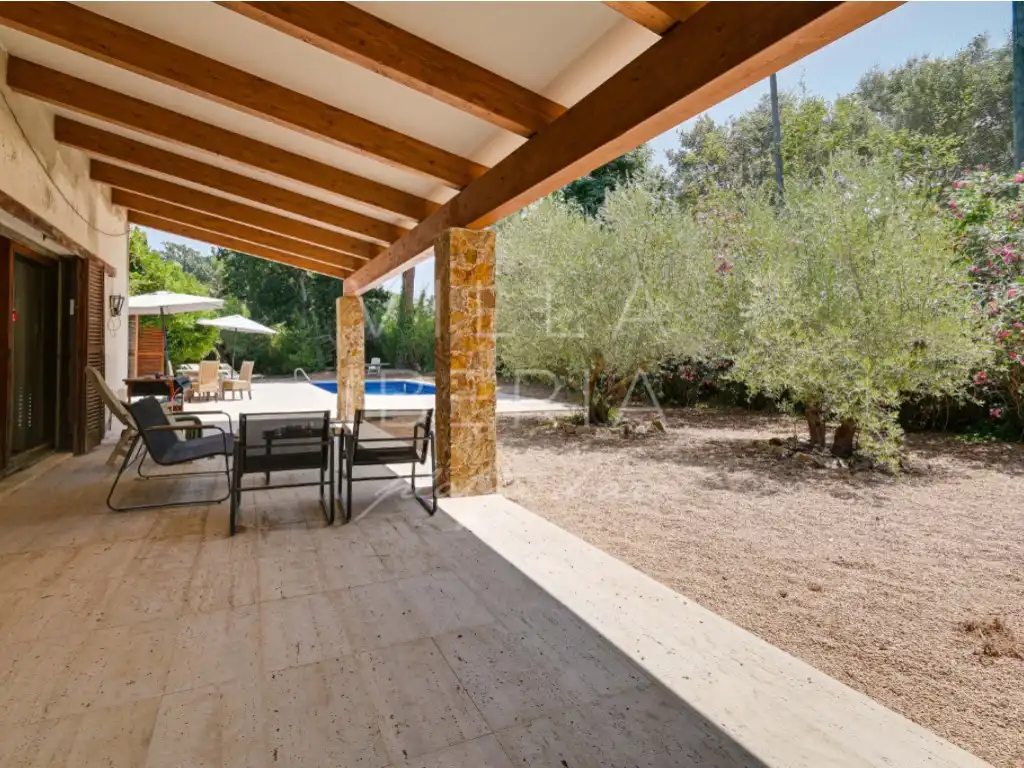 Terrassa de Casa o xalet en venda en Santa Cristina d'Aro amb Calefacció, Jardí privat i Terrassa