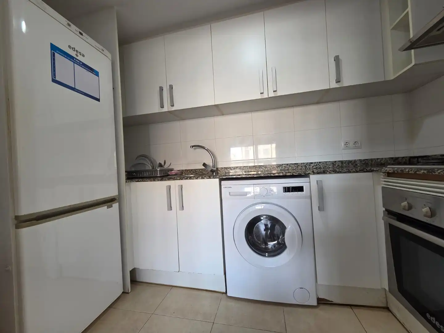 Cocina de Piso en venta en Vila-real con Trastero, Amueblado y Horno