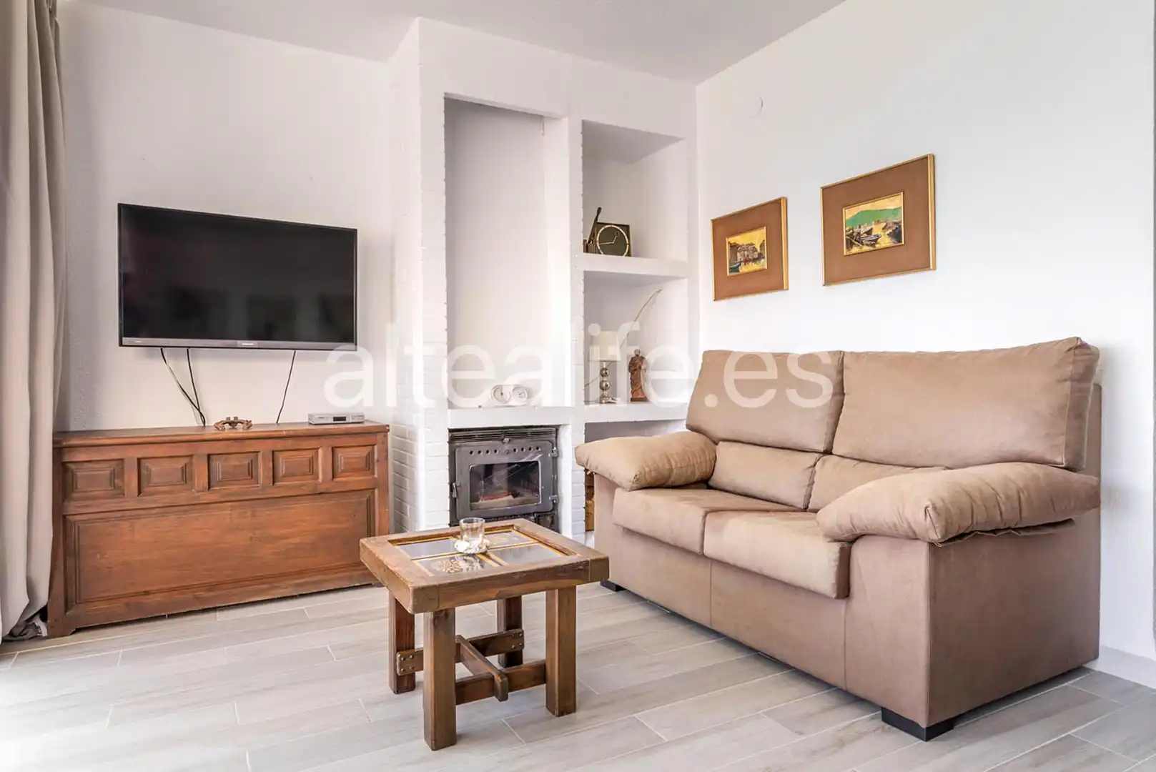Sala de estar de Apartamento en venta en Altea con Aire acondicionado, Terraza y Trastero