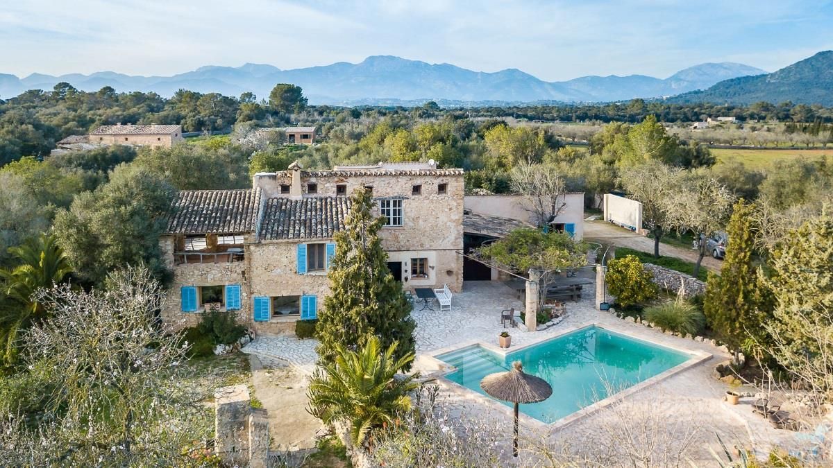 Vista exterior de Finca rústica en venta en Inca con Calefacción, Jardín privado y Terraza