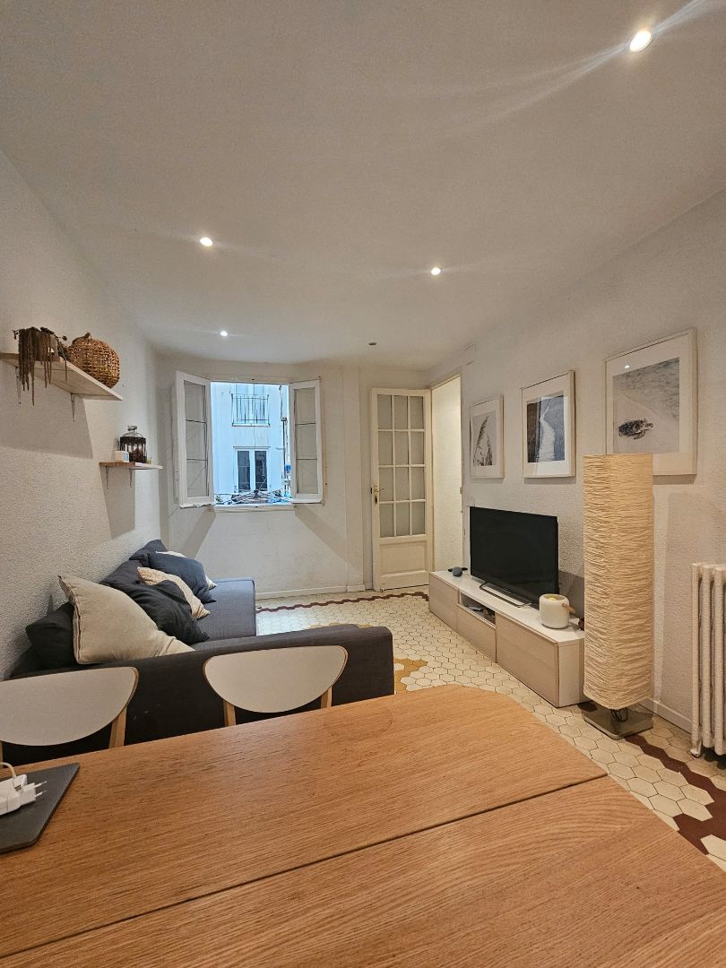 Living room of Flat to rent in  Madrid Capital  with Heating, Furnished and Oven