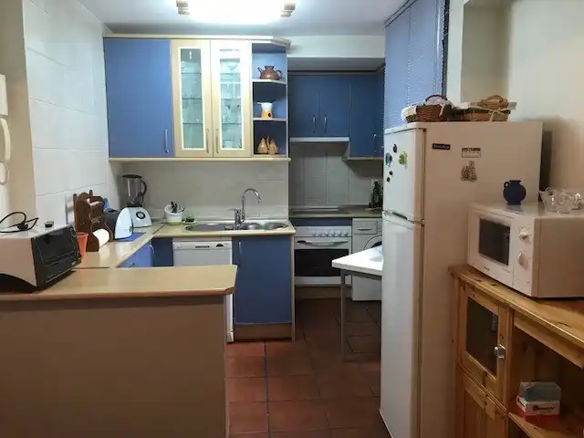 Cocina de Piso de alquiler en Madrid con Aire acondicionado, Terraza y Trastero