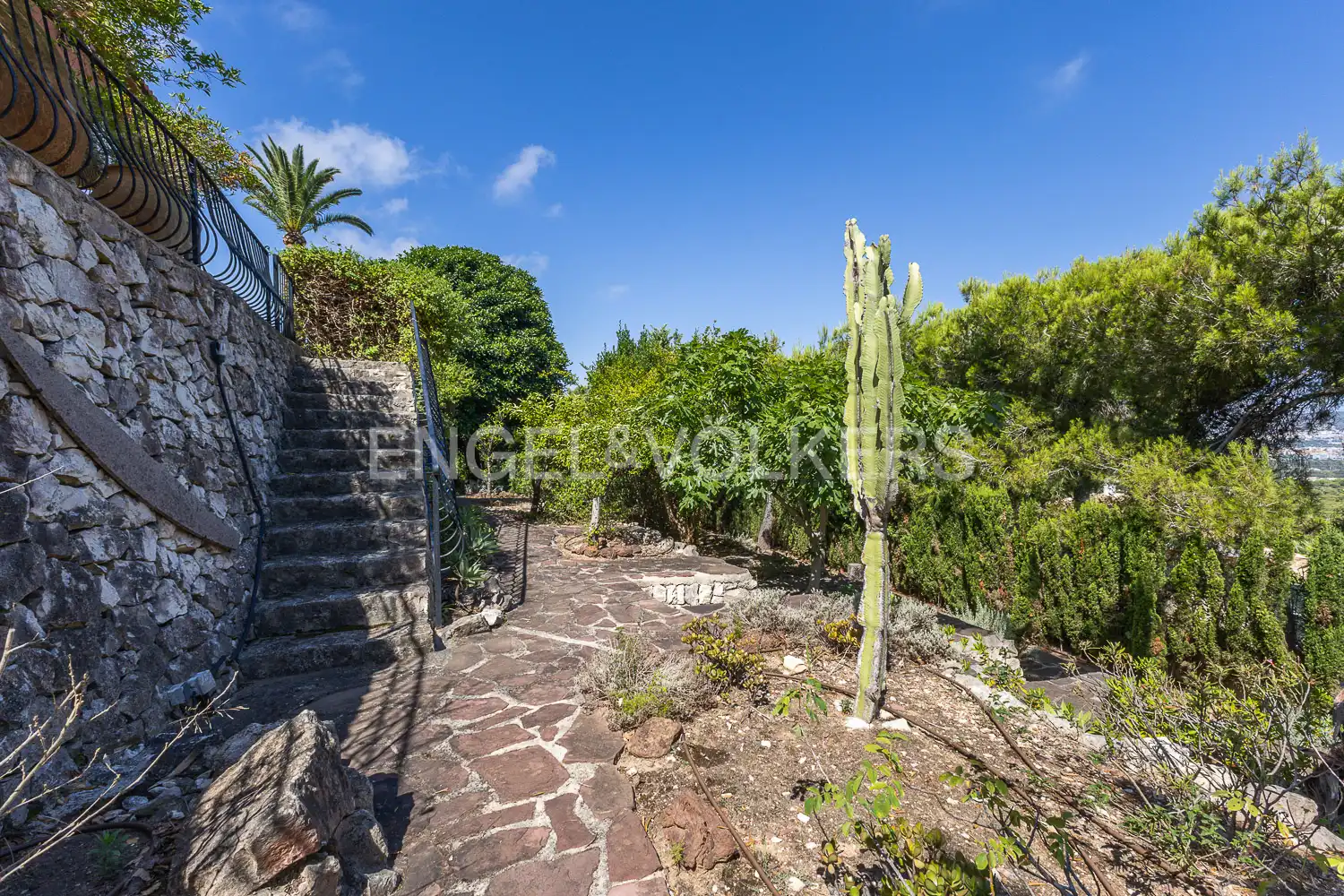 Garten von Haus oder Chalet zur Miete in Jávea / Xàbia mit Klimaanlage, Heizung und Privatgarten