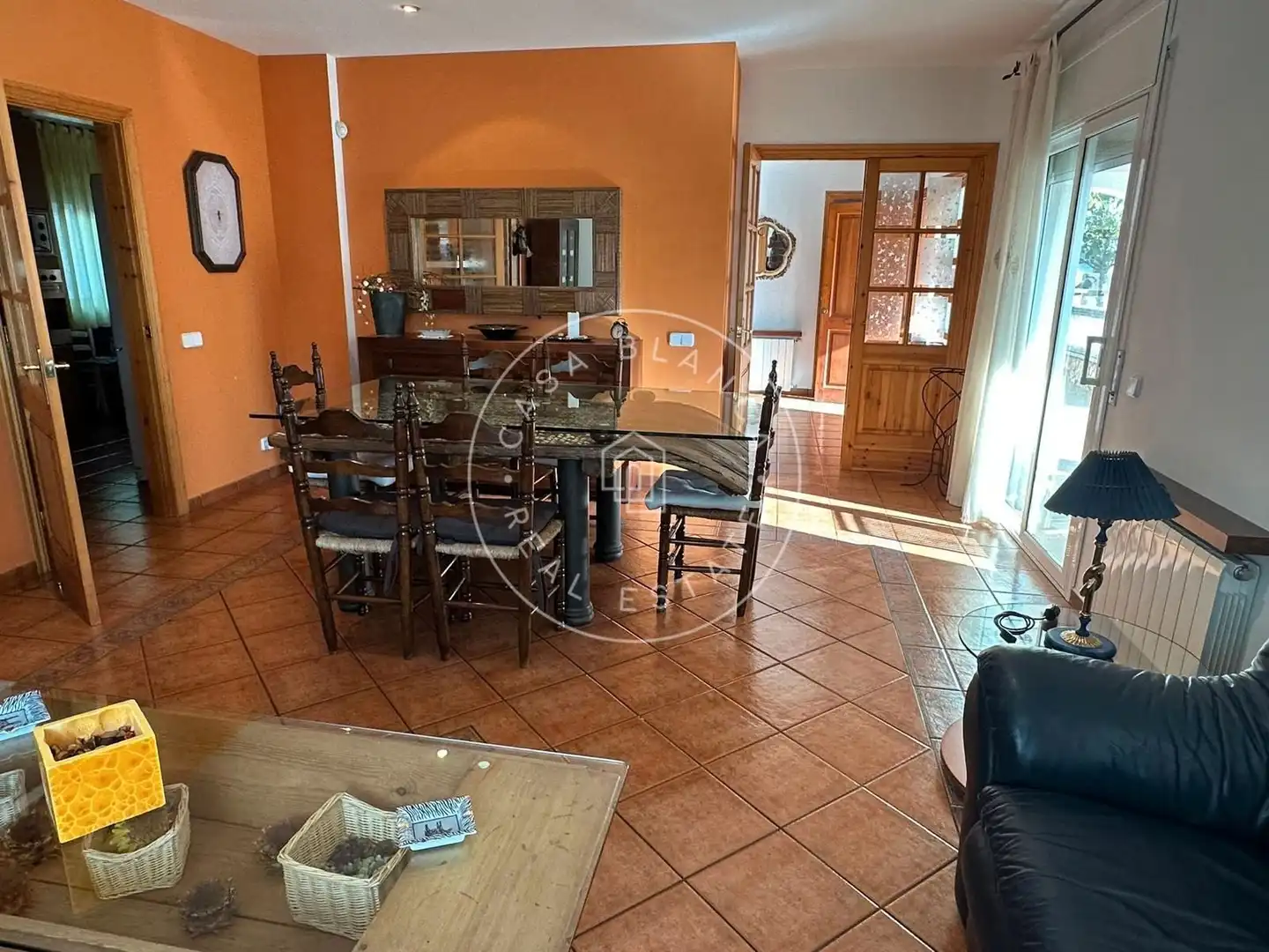 Dining room of Houses for sale in Lloret de Mar  with Air Conditioner, Heating and Private garden