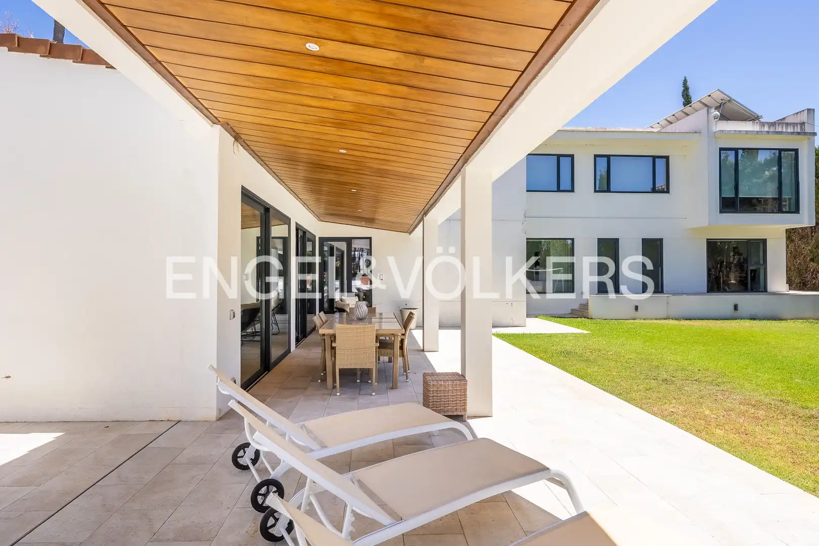 Terraza de Casa o chalet en venta en Dos Hermanas con Aire acondicionado, Calefacción y Jardín privado