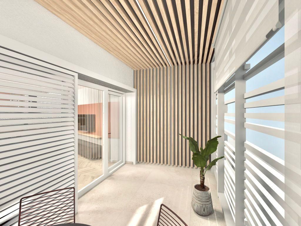 Terrace of Flat for sale in Terrassa  with Heating, Terrace and Oven