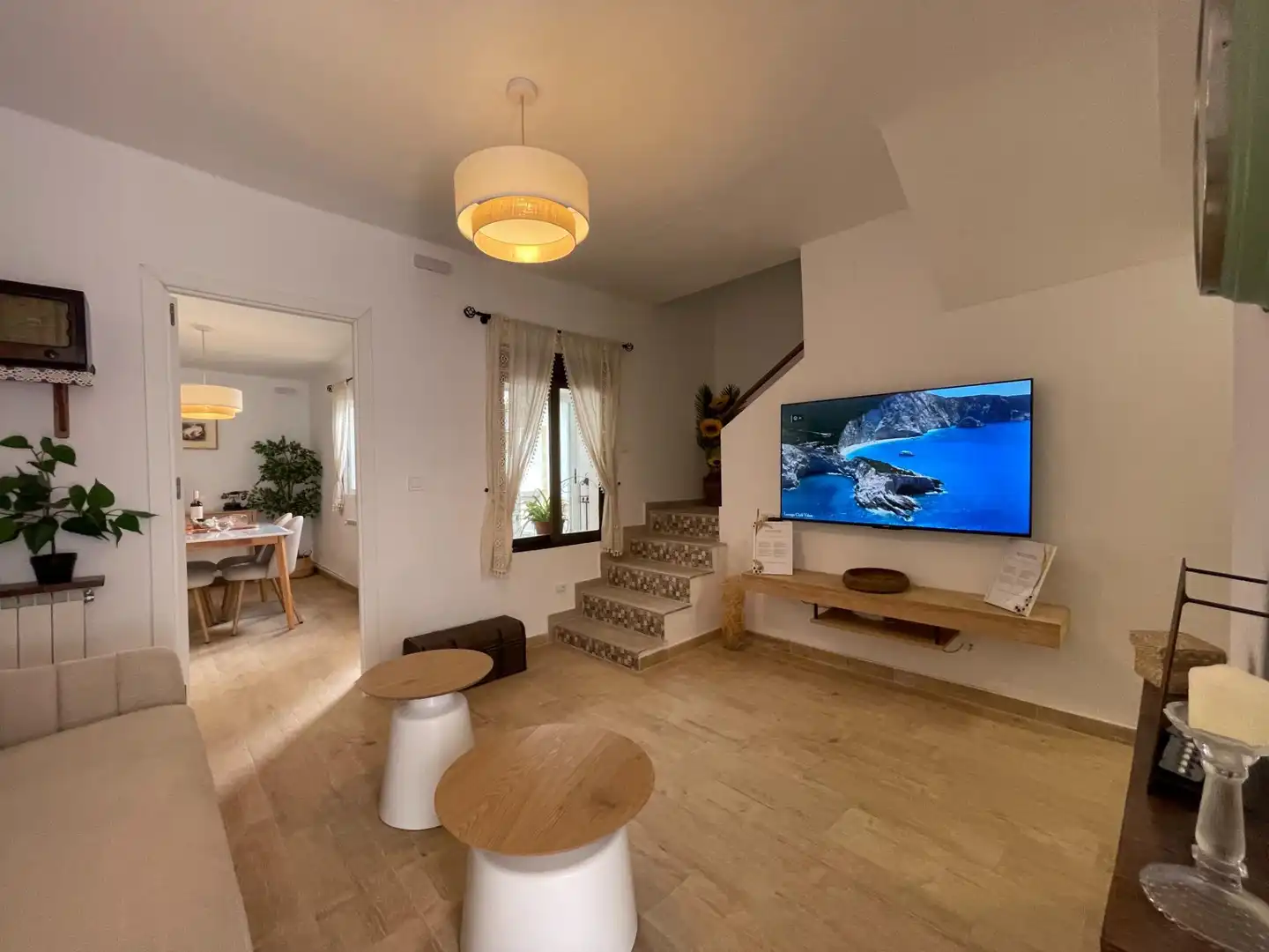 Wohnzimmer von Haus oder Chalet zur Miete in Requena mit Heizung und Terrasse