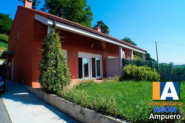 Exterior view of House or chalet for sale in Hazas de Cesto  with Heating, Private garden and Terrace