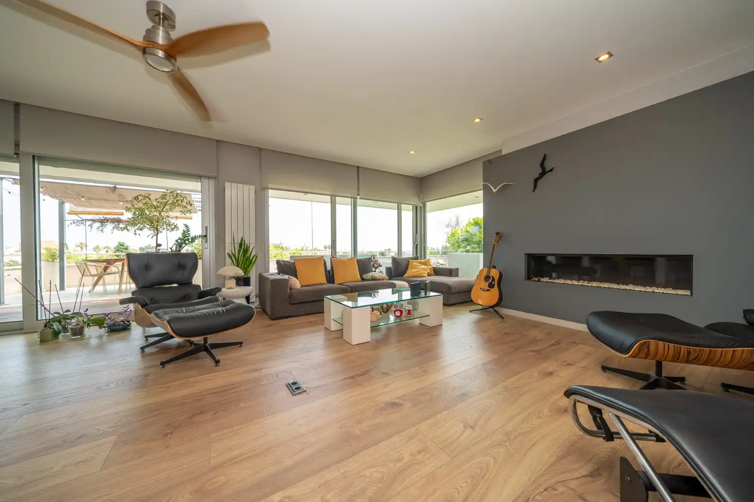 Sala de estar de Casa o chalet en venta en Santa Susanna con Aire acondicionado, Calefacción y Jardín privado