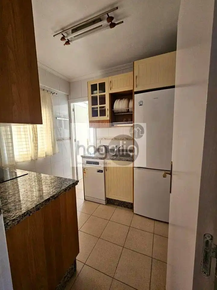 Kitchen of Flat for rent in Sevilla  with Air Conditioner, Terrace and Furnished
