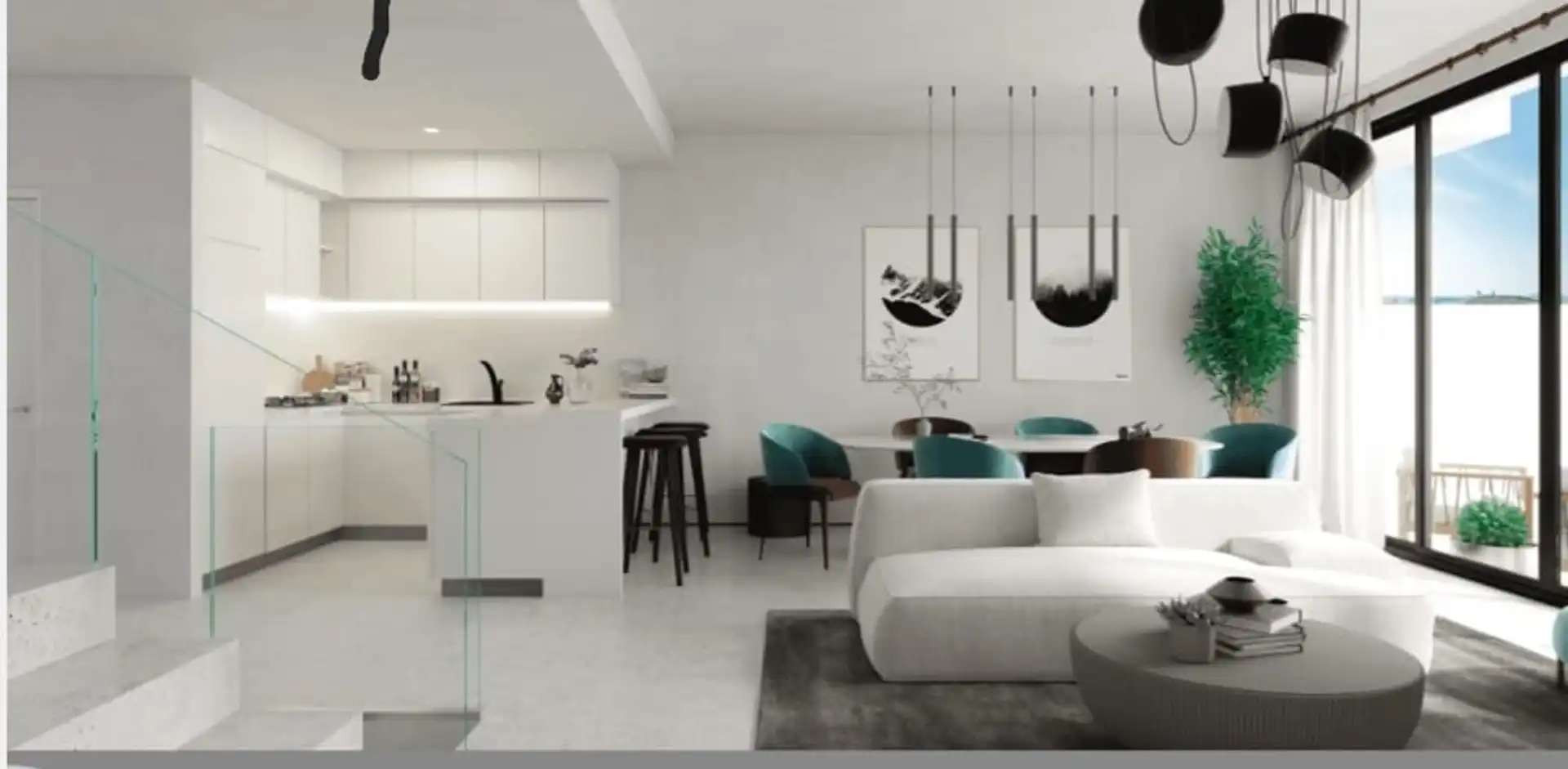 Wohnzimmer von Country house zum Verkauf in Fuengirola
