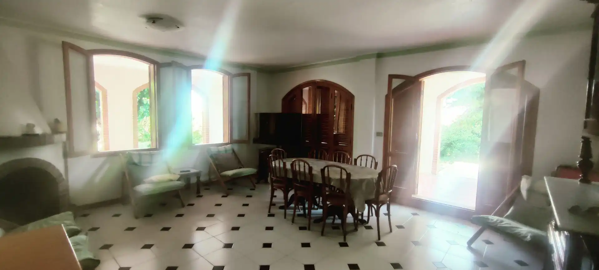 Menjador de Finca rústica en venda en Alhama de Murcia amb Jardí privat, Terrassa i Traster