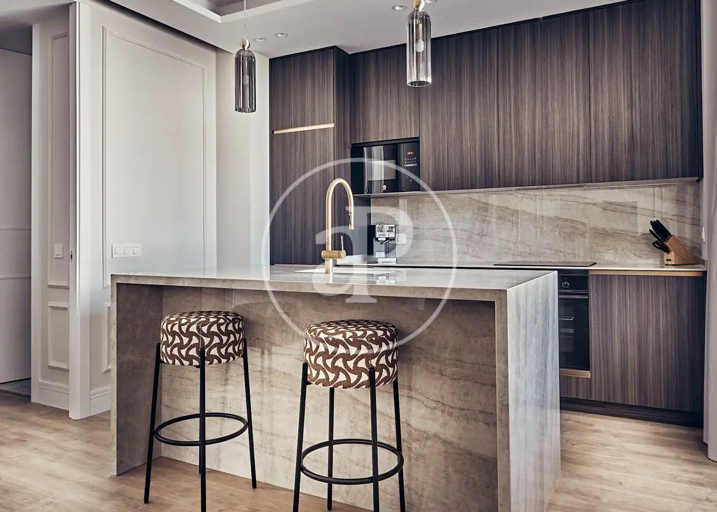 Küche von Wohnung zum Verkauf in Madrid mit Klimaanlage, Heizung und Terrasse