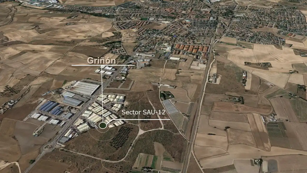 Terreny industrial en venda en Griñón
