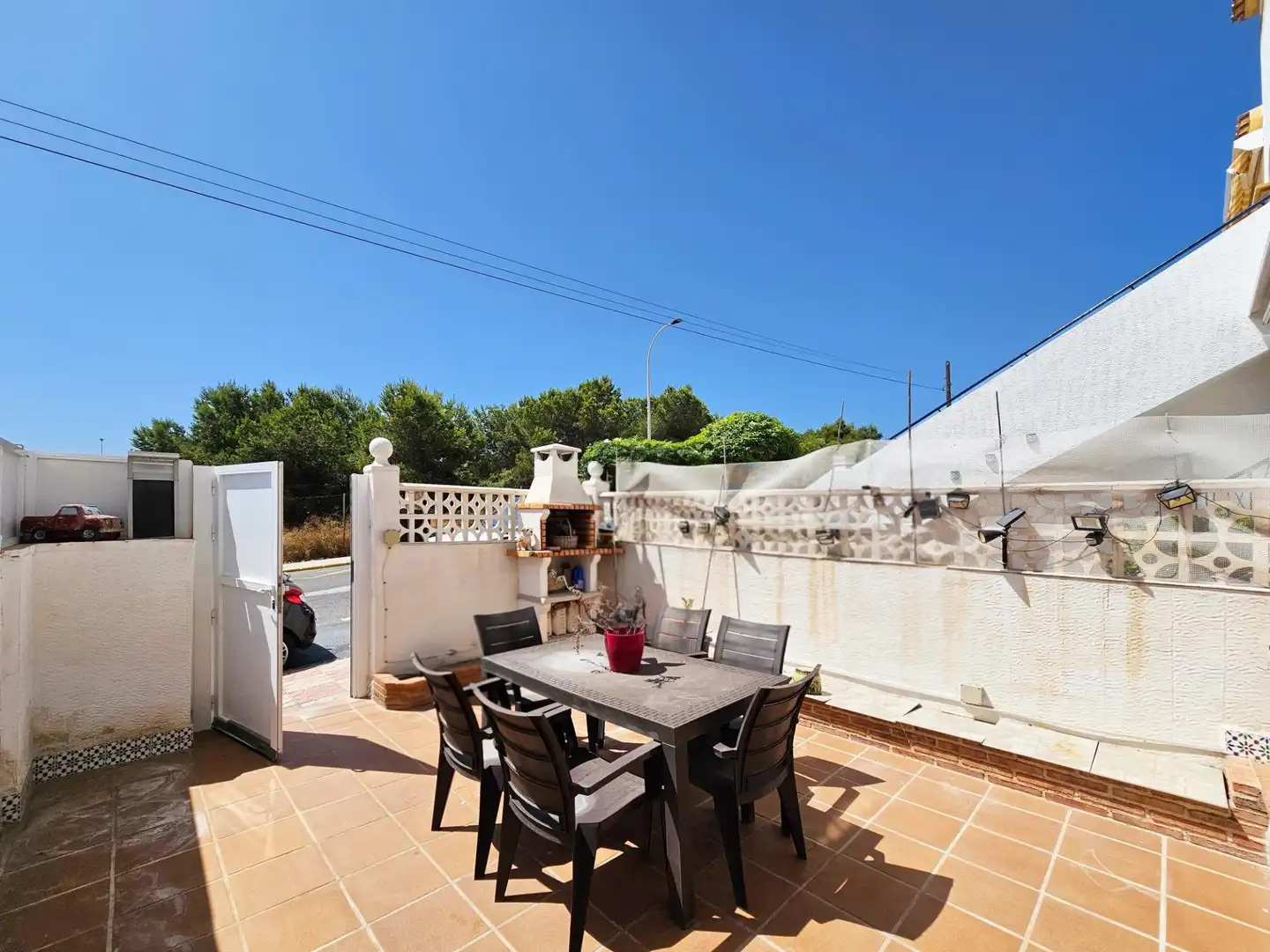 Terrassa de Casa o xalet en venda en Santa Pola amb Aire condicionat, Calefacció i Jardí privat