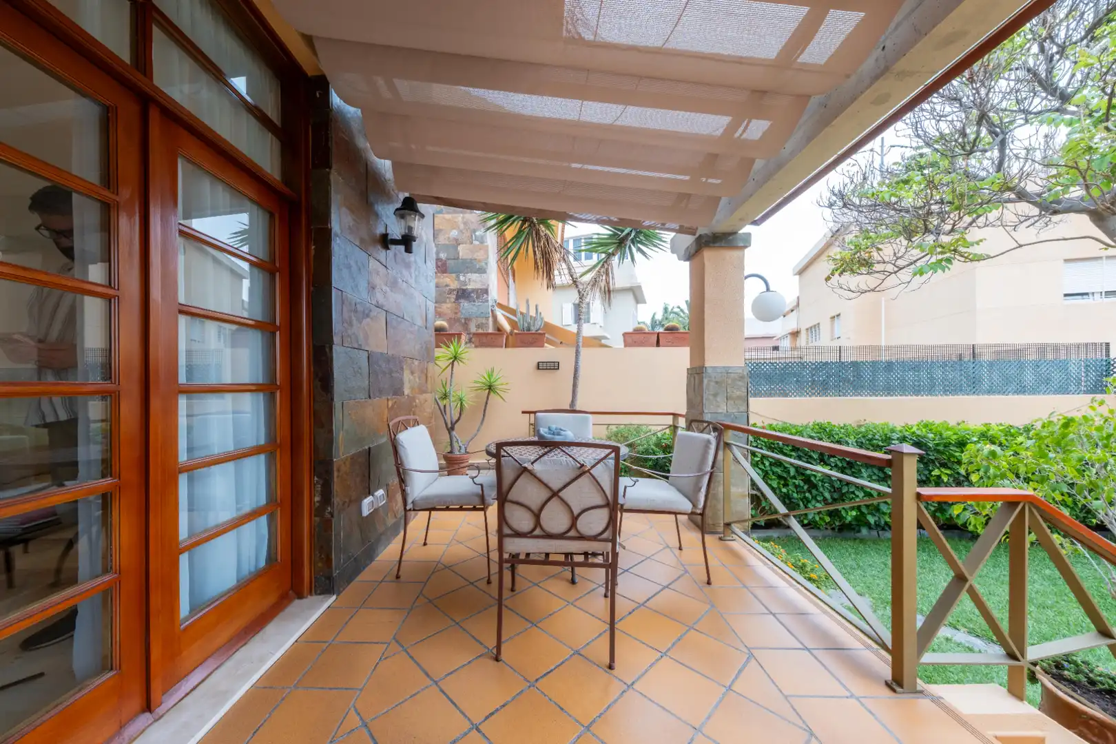 Casa aparellada amb terrassa en venda a Calle Pío XII 39, imagen 6