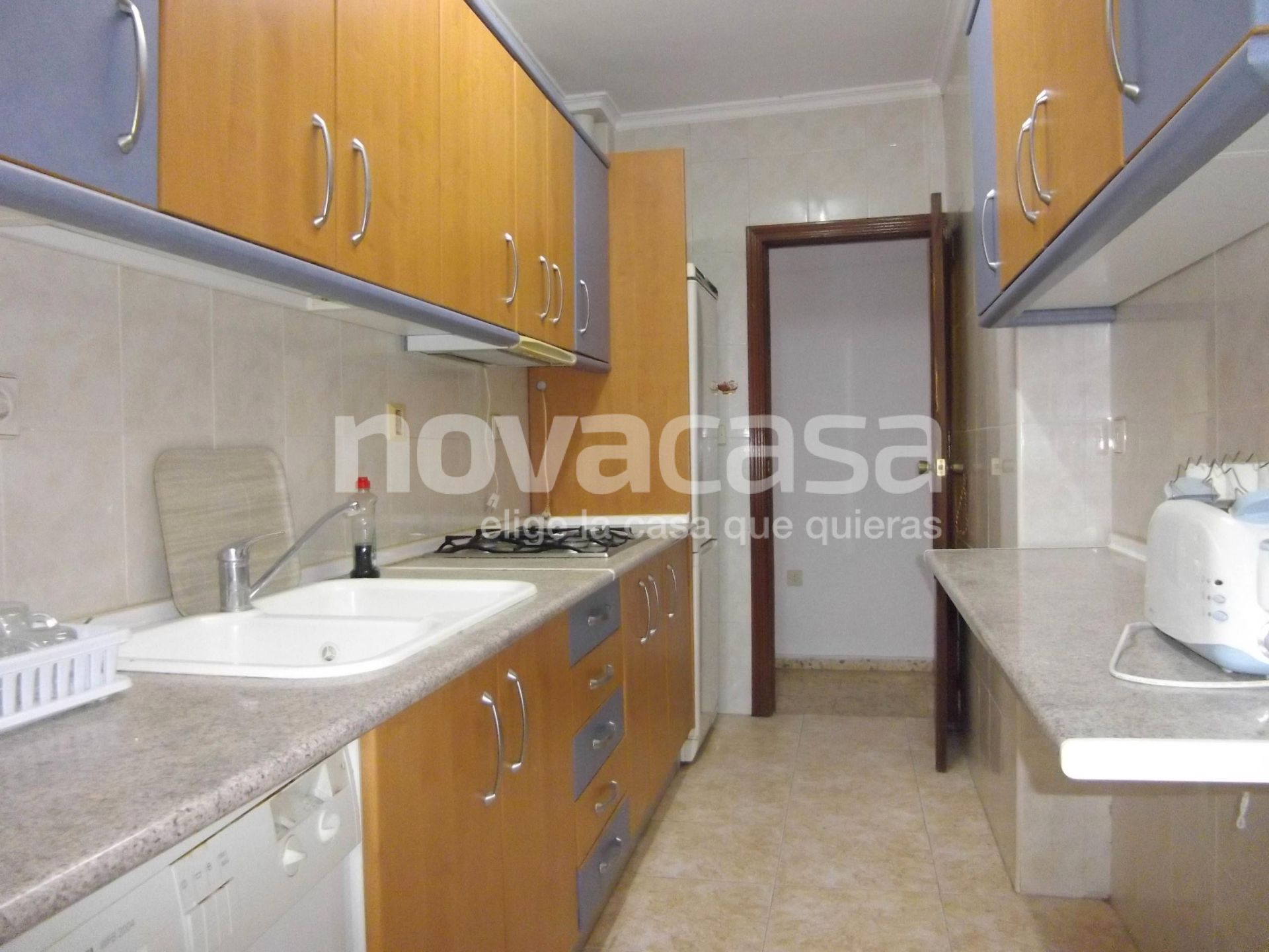 Cuina de Pis en venda en  Albacete Capital amb Aire condicionat, Terrassa i Balcó