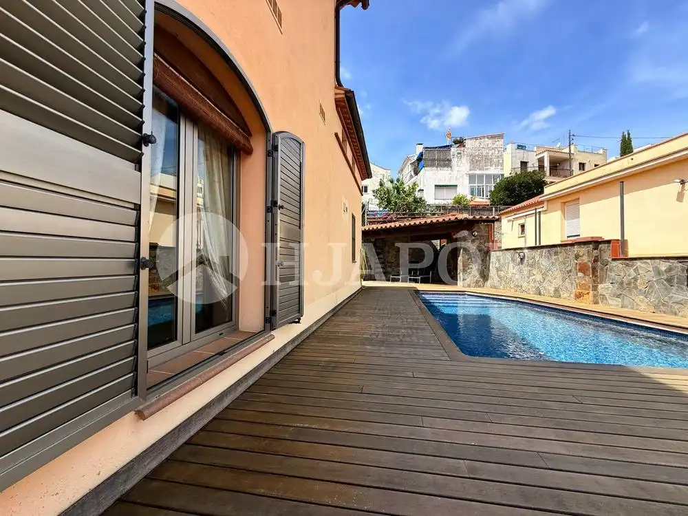Terrassa de Casa o xalet en venda en Teià amb Calefacció, Jardí privat i Terrassa
