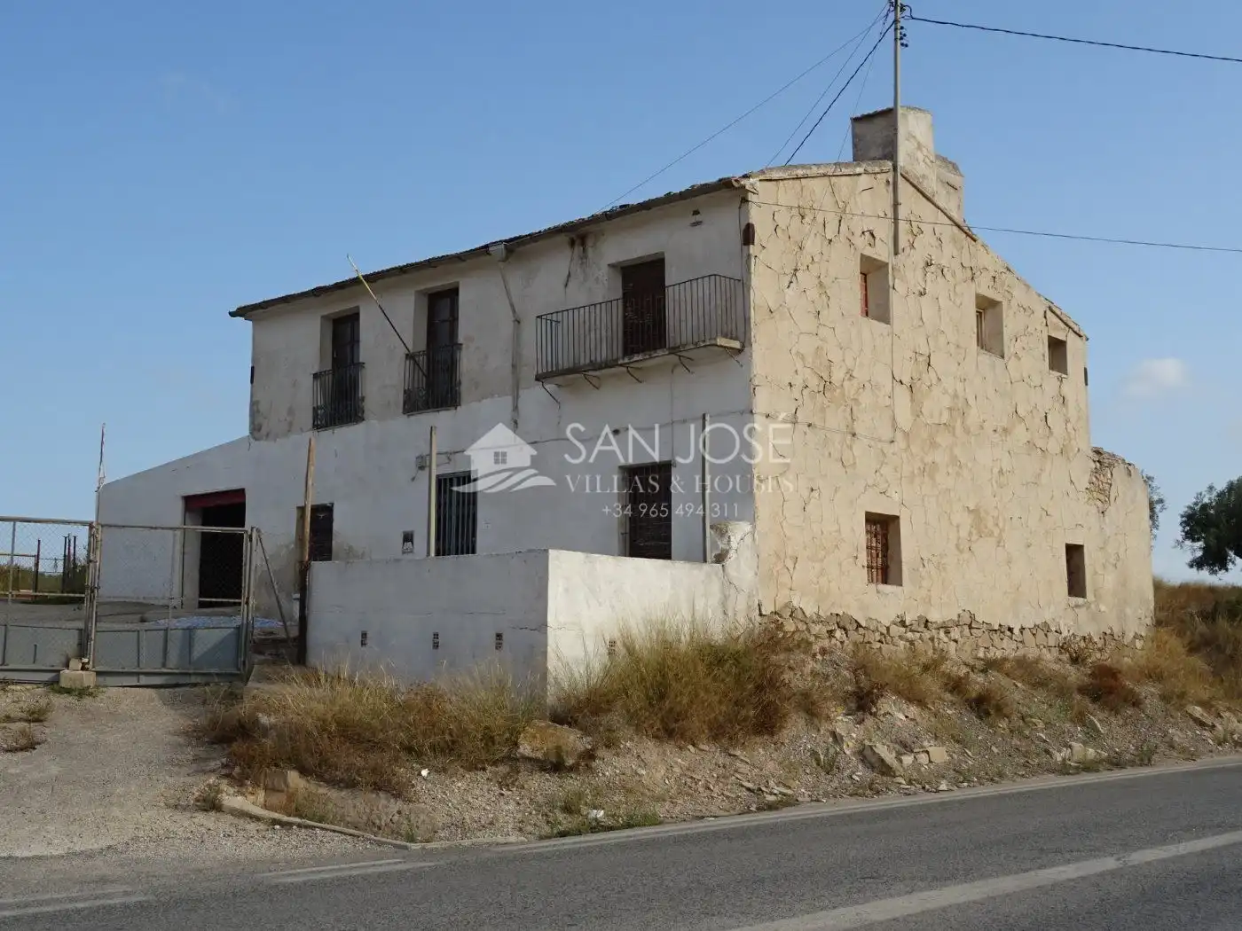 Vista exterior de Casa o chalet en venta en Aspe con Jardín privado y Trastero