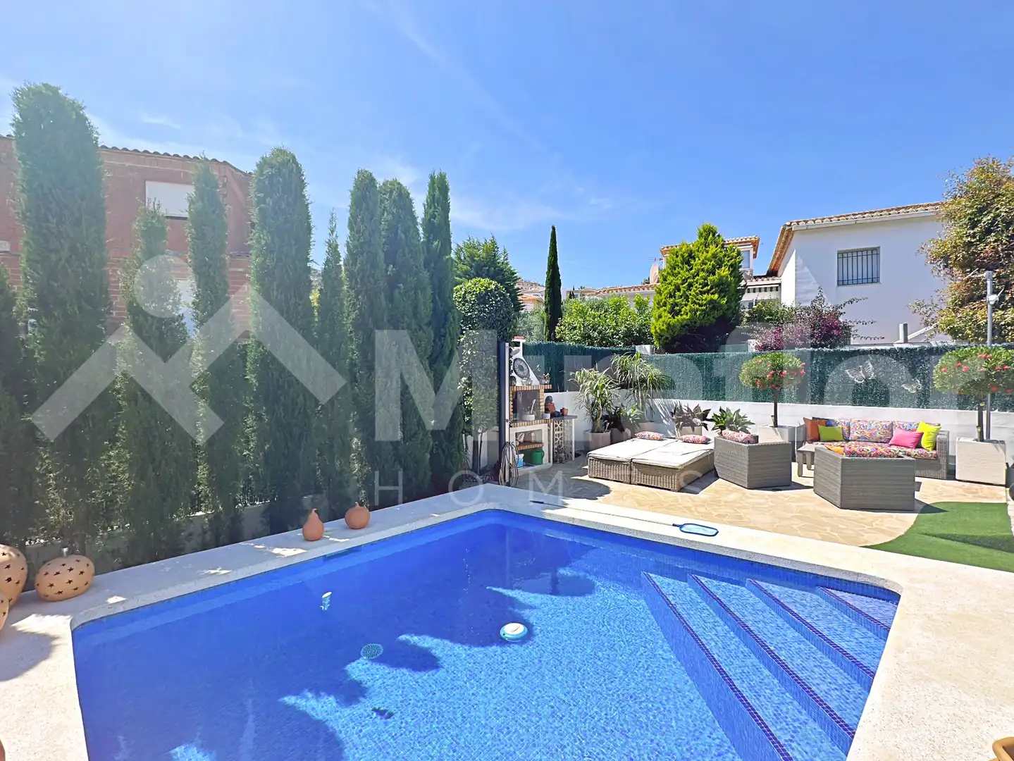 Piscina de Casa o xalet en venda en El Ràfol d'Almúnia amb Aire condicionat, Calefacció i Jardí privat