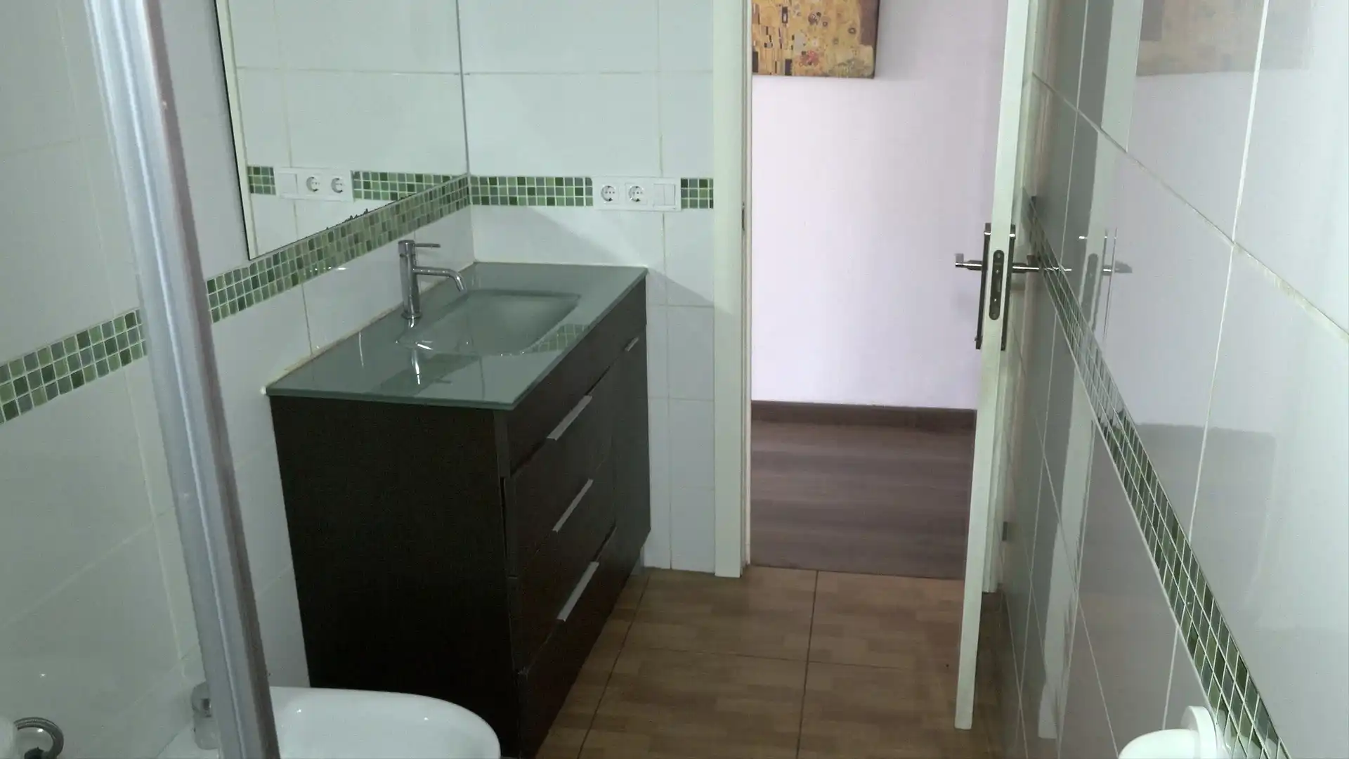 Bany de Pis en venda en  Palma de Mallorca amb Parquet i Balcó