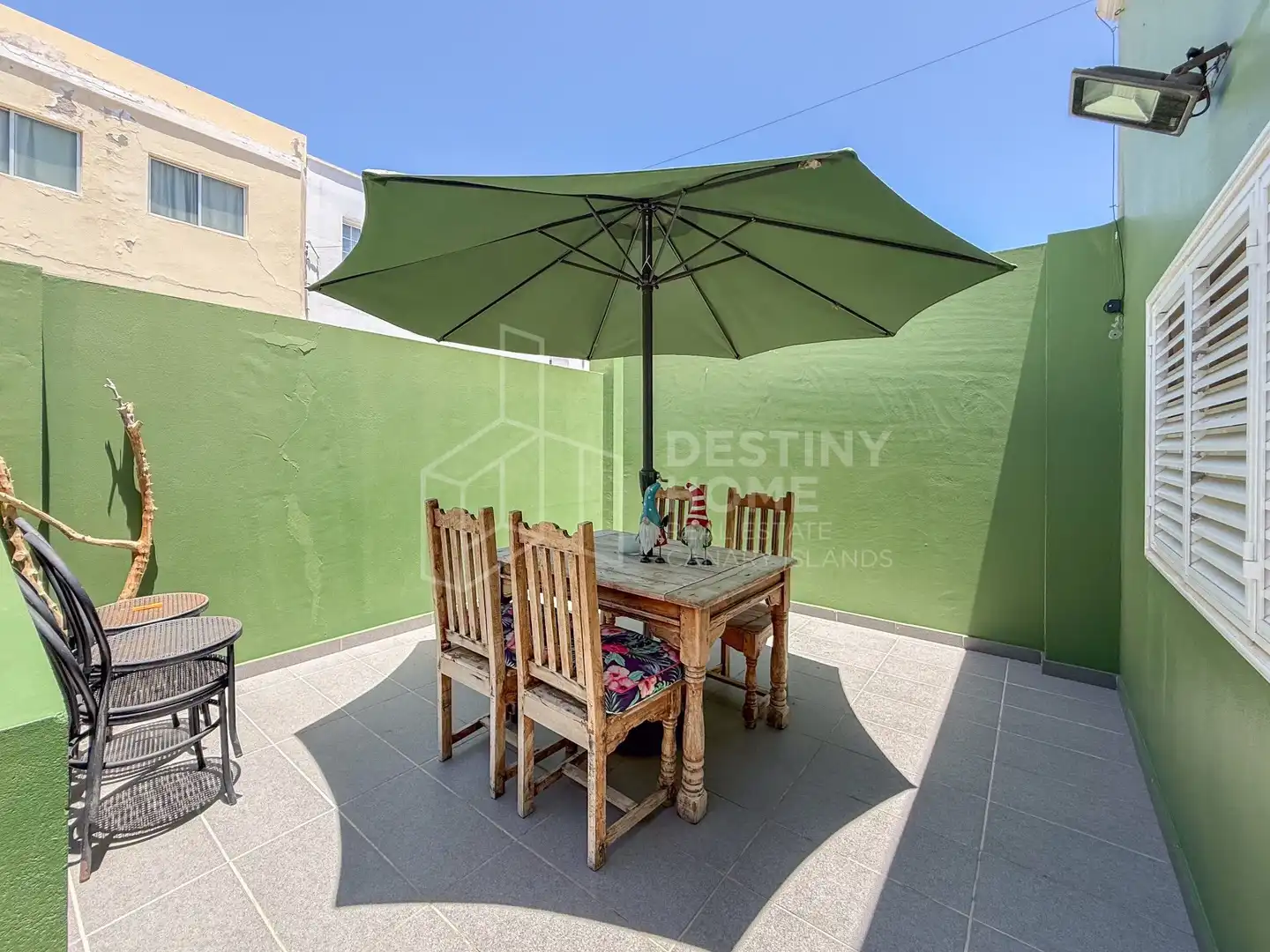 Terraza de Casa adosada en venta en El Matorral