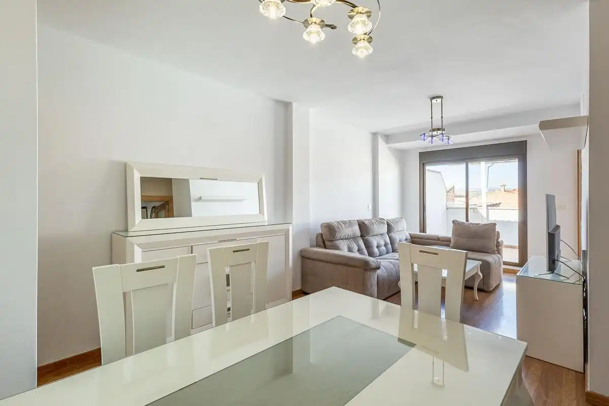 Dining room of Attic for sale in Alhendín  with Air Conditioner, Parquet flooring and Storage room