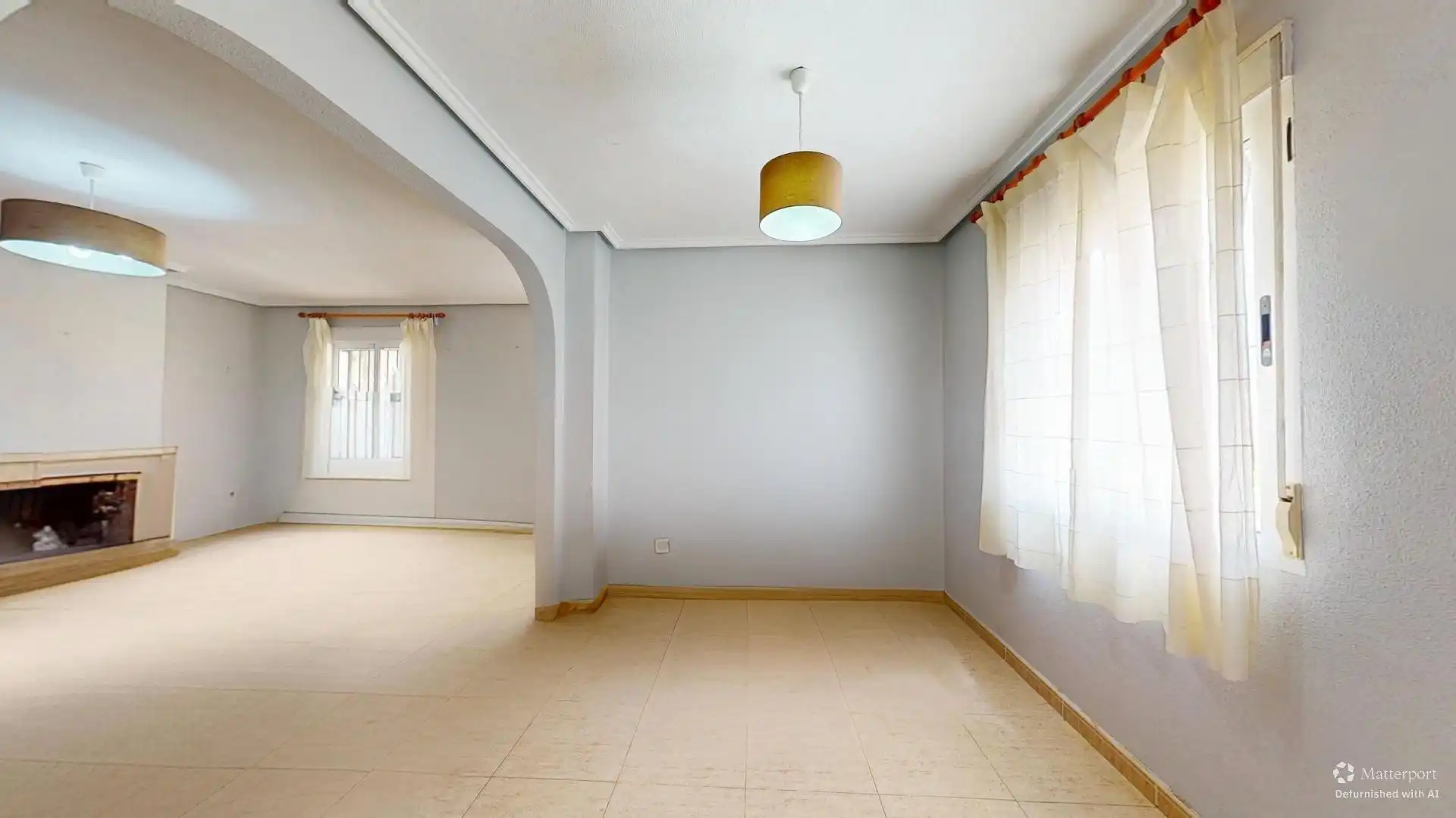 Sala de estar de Casa adosada en venta en Monforte del Cid con Jardín privado