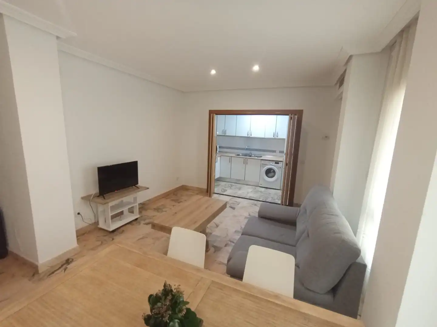 Sala de estar de Apartamento de alquiler en Córdoba con Aire acondicionado, Calefacción y Amueblado